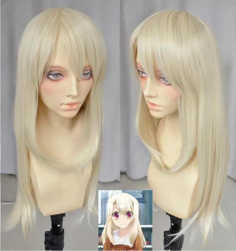 Magical Girl Fate/kaleid liner Cosplay Wig Long Fashion Beautiful Blonde Hairs Wigs