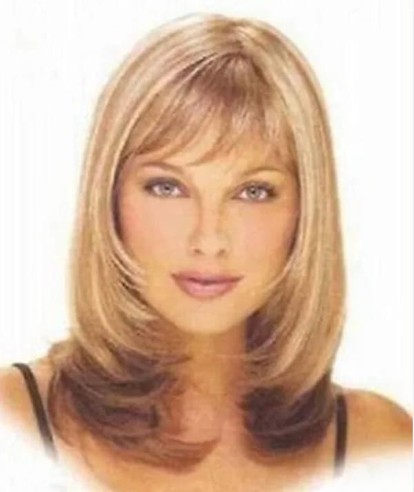 free shipping Long Short Mix blonde Straight lady's Synthetic Hair Cosplay Wigs